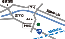 ふれあいの郷地図