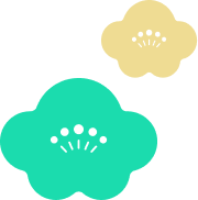 デコレーション画像（梅の花）