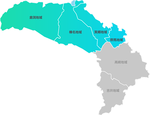 「JAはぐくみとは」コンテンツイメージ（JAはぐくみ　地図）